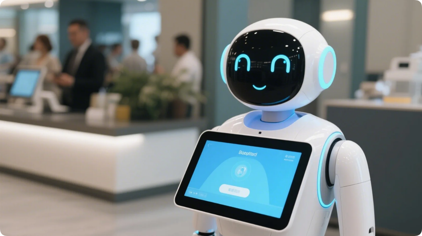 觸控一體機如何定義下一代服務機器人